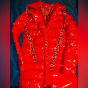 Banni Peru orange coat men